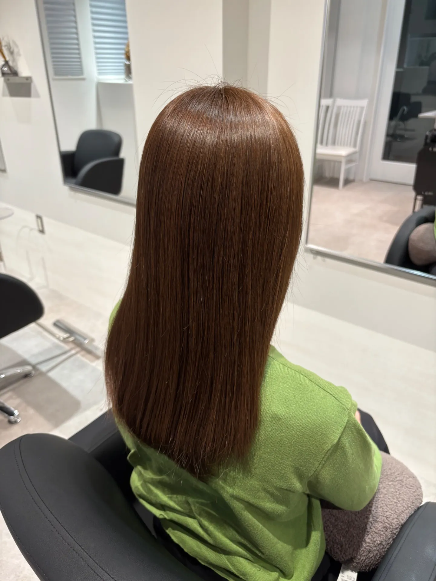 ブリーチなしでも出来る白髪ぼかしカラー⚪︎